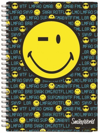 Kołonotatnik A6 Smiley
