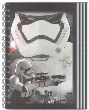 Kołonotatnik A6 Star Wars (Gwiezdne Wojny)