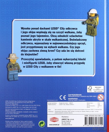 LEGO City. Skarby wulkanu - Margaret Wang [KSIĄŻKA]