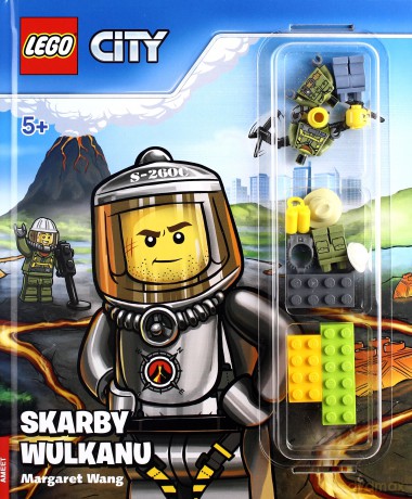 LEGO City. Skarby wulkanu - Margaret Wang [KSIĄŻKA]