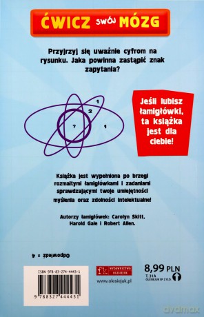 Mensa Kids. Ćwicz swój mózg. Łamigłówki 3 - Robert Allen, Harold Gale, Carolyn Skitt [KSIĄŻKA]