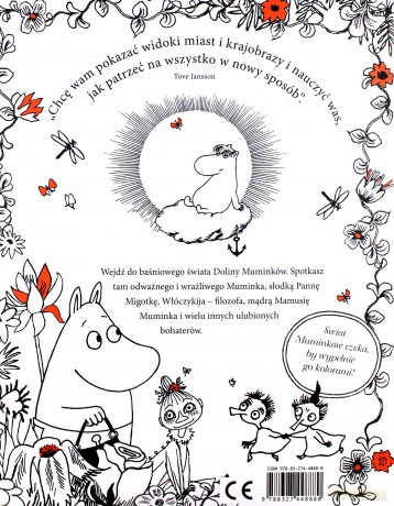 Muminki. Księga kolorowanek [KSIĄŻKA]
