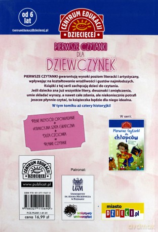 Pierwsze Czytanki dla dziewczynek [KSIĄŻKA]