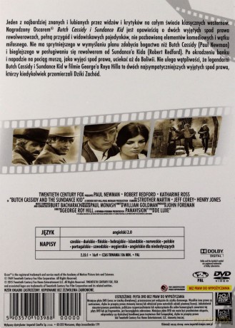 Butch Cassidy i Sundance Kid [DVD]