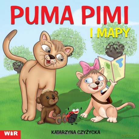 Puma Pimi i mapy - cz. 1 sylaby ze spółgł. P i M - Katarzyna Czyżycka [KSIĄŻKA]