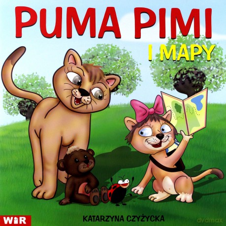 Puma Pimi i mapy - cz. 1 sylaby ze spółgł. P i M - Katarzyna Czyżycka [KSIĄŻKA]