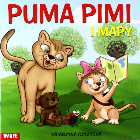 Puma Pimi i mapy - cz. 1 sylaby ze spółgł. P i M - Katarzyna Czyżycka [KSIĄŻKA]