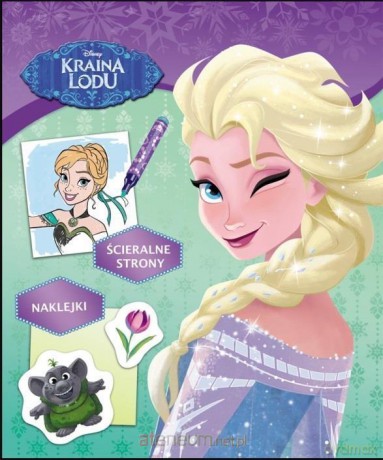 Ścieralne strony. Kraina Lodu [KSIĄŻKA]
