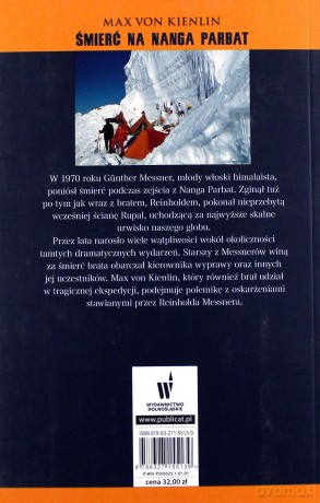 Śmierć na Nanga Parbat - Max von Kienlin [KSIĄŻKA]