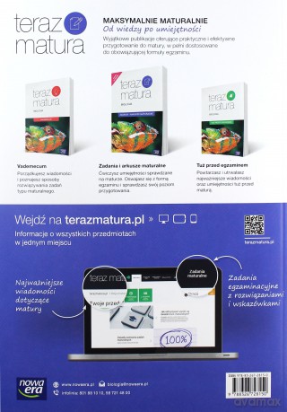 Teraz matura 2017 Biologia. Zadania i arkusze [KSIĄŻKA]