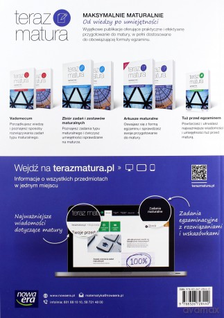 Teraz matura 2017 Matematyka Zakres podstawowy Arkusze maturalne [KSIĄŻKA]