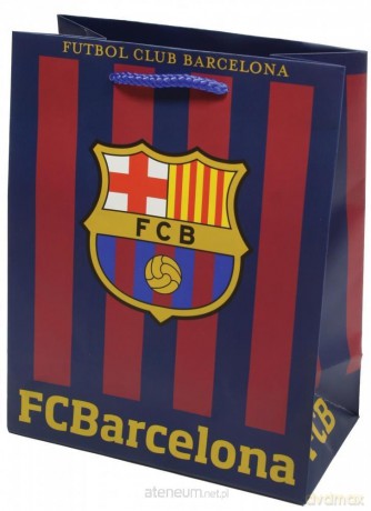 Torba papierowa jumbo FC Barcelona