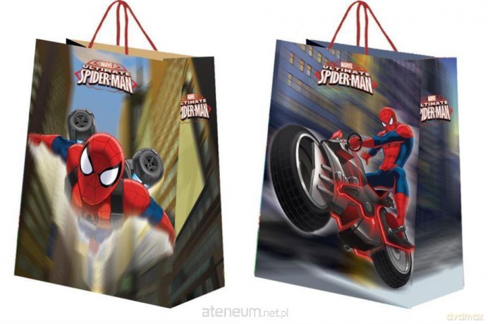 Torba papierowa mała Spiderman
