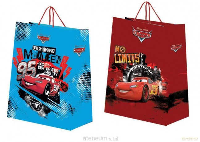 Torba papierowa średnia Cars