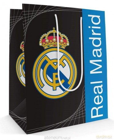 Torba papierowa średnia Real Madrid