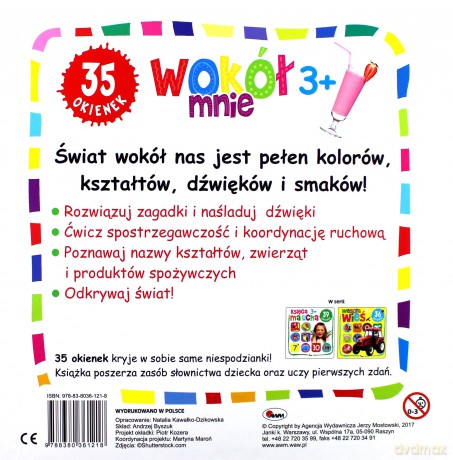 Wokół mnie 3+. 35 okienek [KSIĄŻKA]