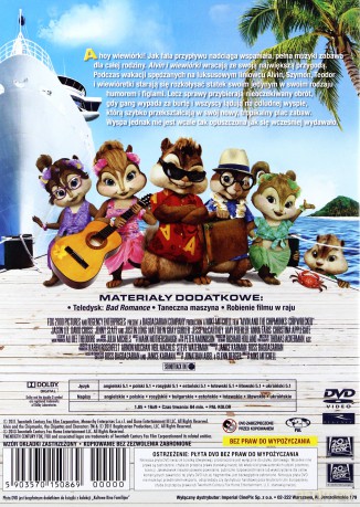 Alvin i Wiewiórki 3 [DVD]