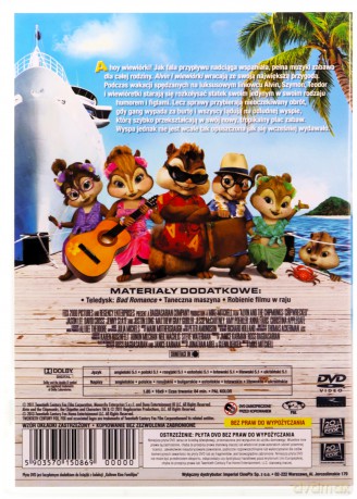 Alvin i Wiewiórki 3 [DVD]