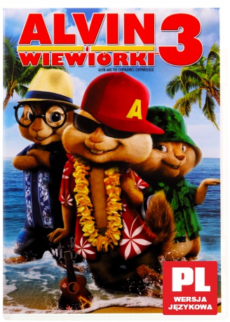 Alvin i Wiewiórki 3 [DVD]