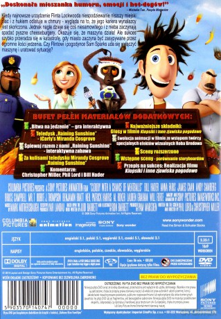 Klopsiki i inne zjawiska pogodowe [DVD]