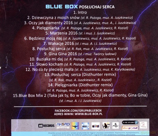 Blue Box: Posłuchaj serca [CD]