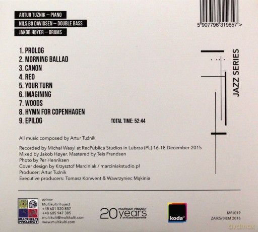Artur Tuźnik Trio: Artur Tuźnik Trio [CD]