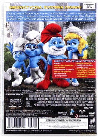 Smerfy film pełnometrażowy [DVD]