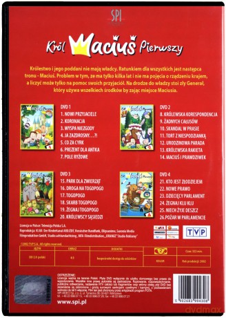 Król Maciuś Pierwszy [BOX] [4DVD]