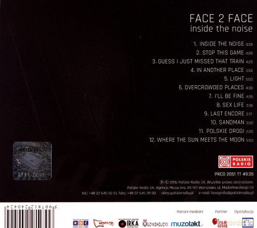 Face2Face: Inside The Noise [CD]