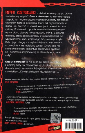 Roman Kostrzewski. Głos z ciemności - Roman Kostrzewski (twarda) [KSIĄŻKA]