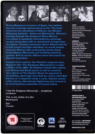 Rękopis znaleziony w Saragossie [DVD]