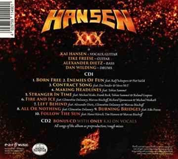 Kai Hansen: XXX - Three Decades In Metal (Limited Edition) (digipack) [2CD]