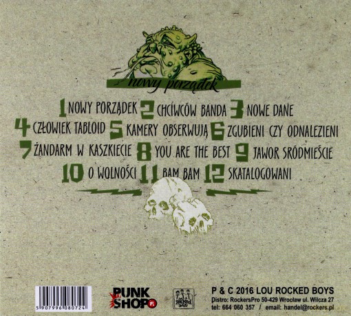 Gaga Zielone Żabki: Nowy Porządek [CD]