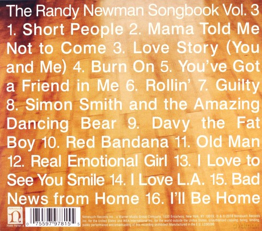 Randy Newman: The Randy Newman Songbook [CD]