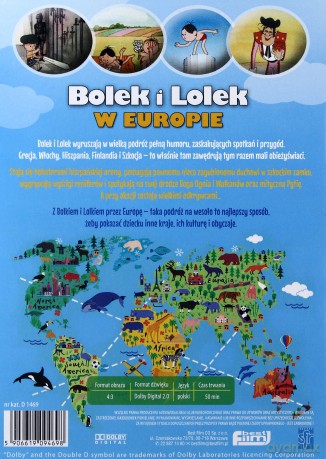 Bolek i Lolek w Europie [DVD]