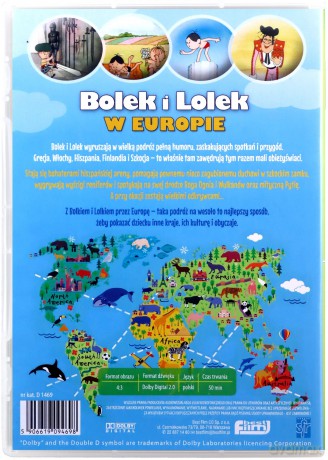 Bolek i Lolek w Europie [DVD]