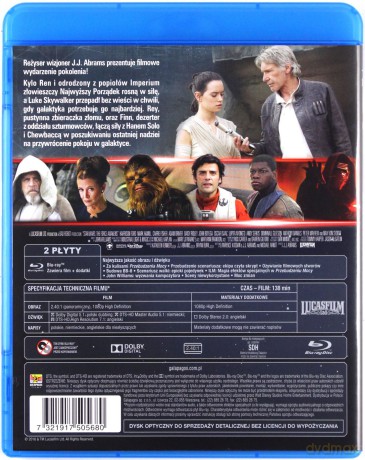 Gwiezdne Wojny: Kompletna Saga / Gwiezdne Wojny: Przebudzenie Mocy (Star Wars) Pakiet [11Blu-Ray]