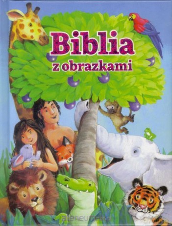 Biblia z obrazkami- różowa - Charlotte Thoroe, Gill Gile [KSIĄŻKA]