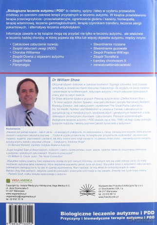 Biologiczne leczenie autyzmu i PDD - William Shaw [KSIĄŻKA]