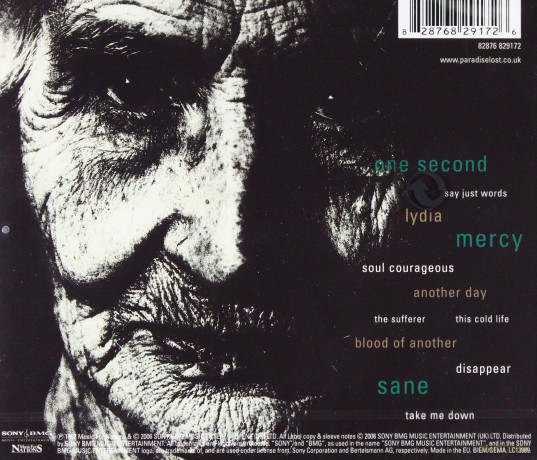 Paradise Lost: One Second [CD]