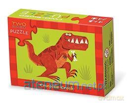 CROCODILE CREEK Puzzle dwustronne - dinozaury [PUZZLE]