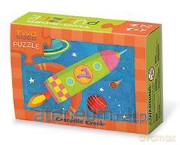 CROCODILE CREEK Puzzle dwustronne - rakieta [PUZZLE]