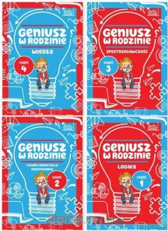 Geniusz w rodzinie. Pakiet (części 1-4) - Iwona Baturo [KSIĄŻKA]
