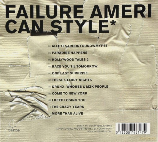 Paramount Styles: Failure American Style (digipack) [CD]
