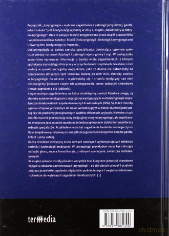 Laryngologia wybrane zagadnienia [KSIĄŻKA]