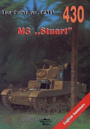 M3 Stuart. Tank Power vol. CXLV 430 - Janusz Ledwoch [KSIĄŻKA]