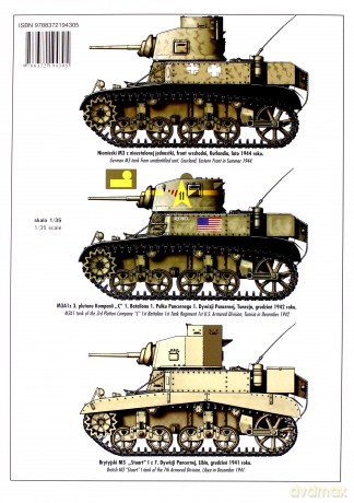 M3 Stuart. Tank Power vol. CXLV 430 - Janusz Ledwoch [KSIĄŻKA]