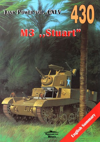 M3 Stuart. Tank Power vol. CXLV 430 - Janusz Ledwoch [KSIĄŻKA]