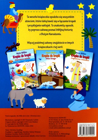 Moja Biblia kropka do kropki. Boże Narodzenie - Christina Goodings [KSIĄŻKA]