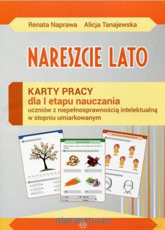Nareszcie lato Karty pracy dla I etapu nauczania [KSIĄŻKA]